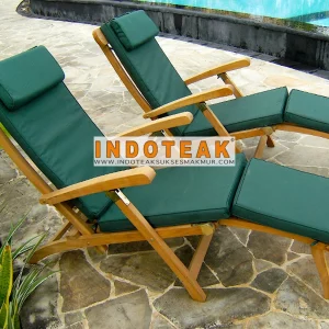 Teak Steamer Furniture And Patio Chairs with Cushions