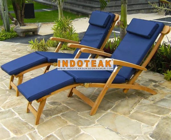 Wooden Teak Steamer Chair Wholesale