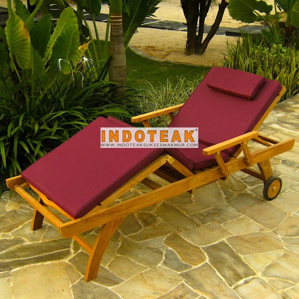 Teak Sun Lounger