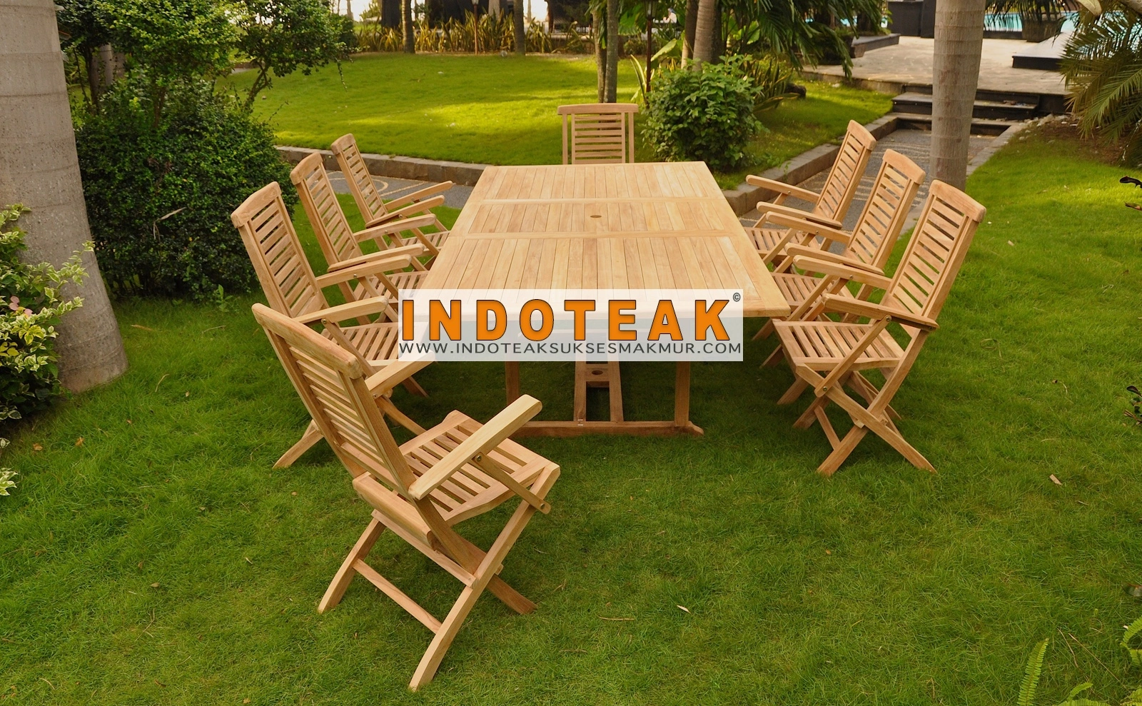 Teak Garden Furniture Set High Class Quality