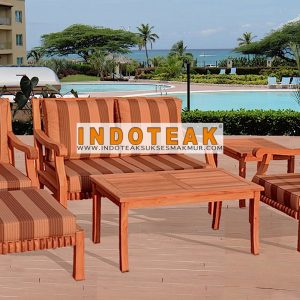 Teak Patio Furniture Deep Seating Set