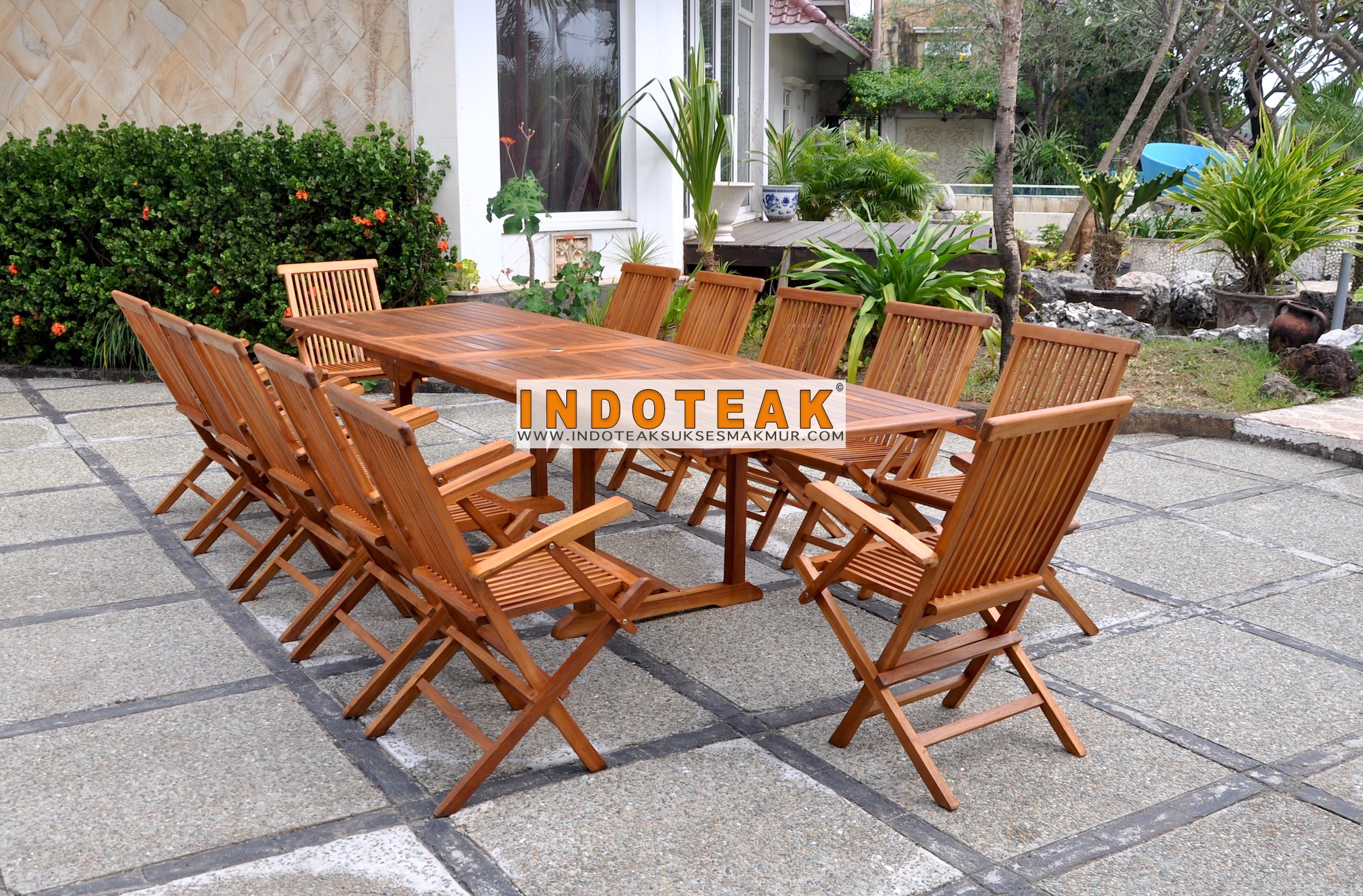 Teak Outdoor Dining Set Furniture Premium Quality