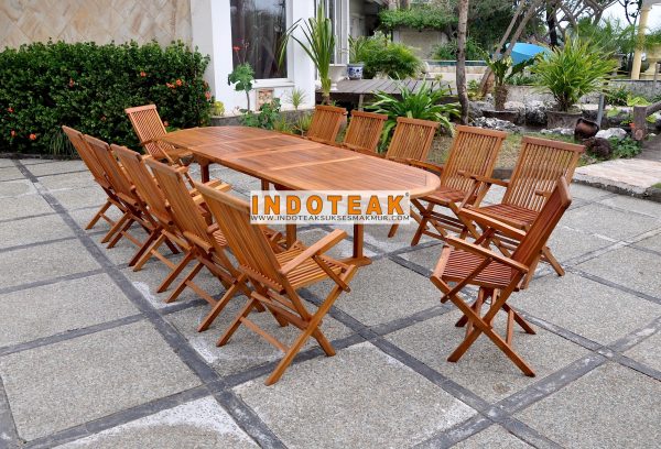 Outdoor Furniture Dining set Suppliers Jepara