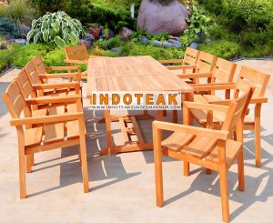 Teak Outdoor Furniture, Modern Scandinavian Elegance Furniture