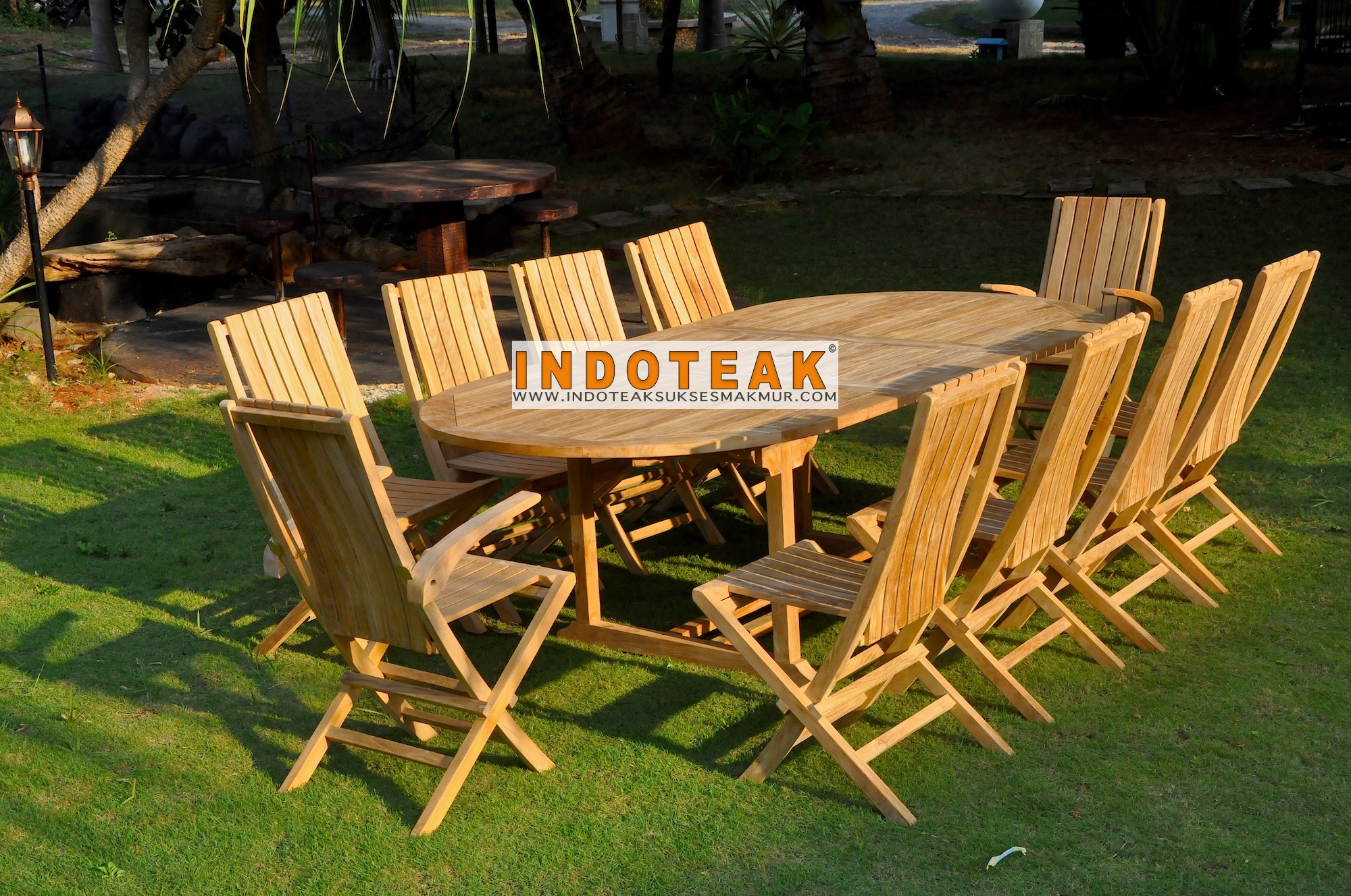 Premium Quality Teak Garden Furniture SVLK Certified